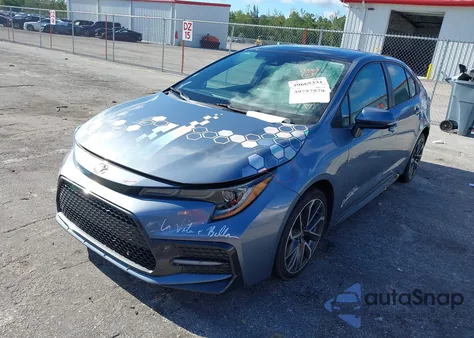 2022 Toyota Corolla Se z USA, uszkodzony, nr VIN 5YFS4MCE1NP107552